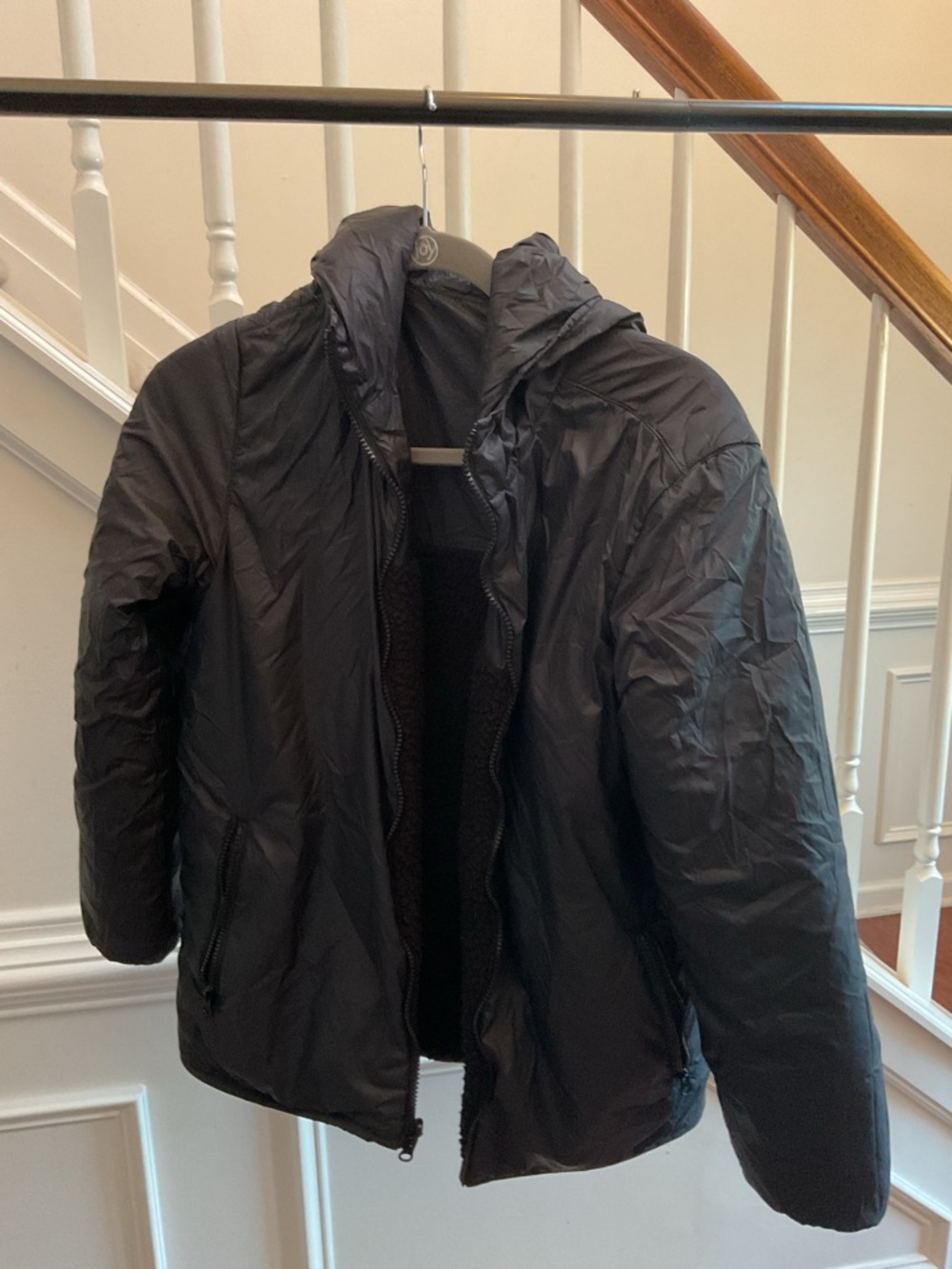 Big Boys reversible Hooded Puffer Jacket